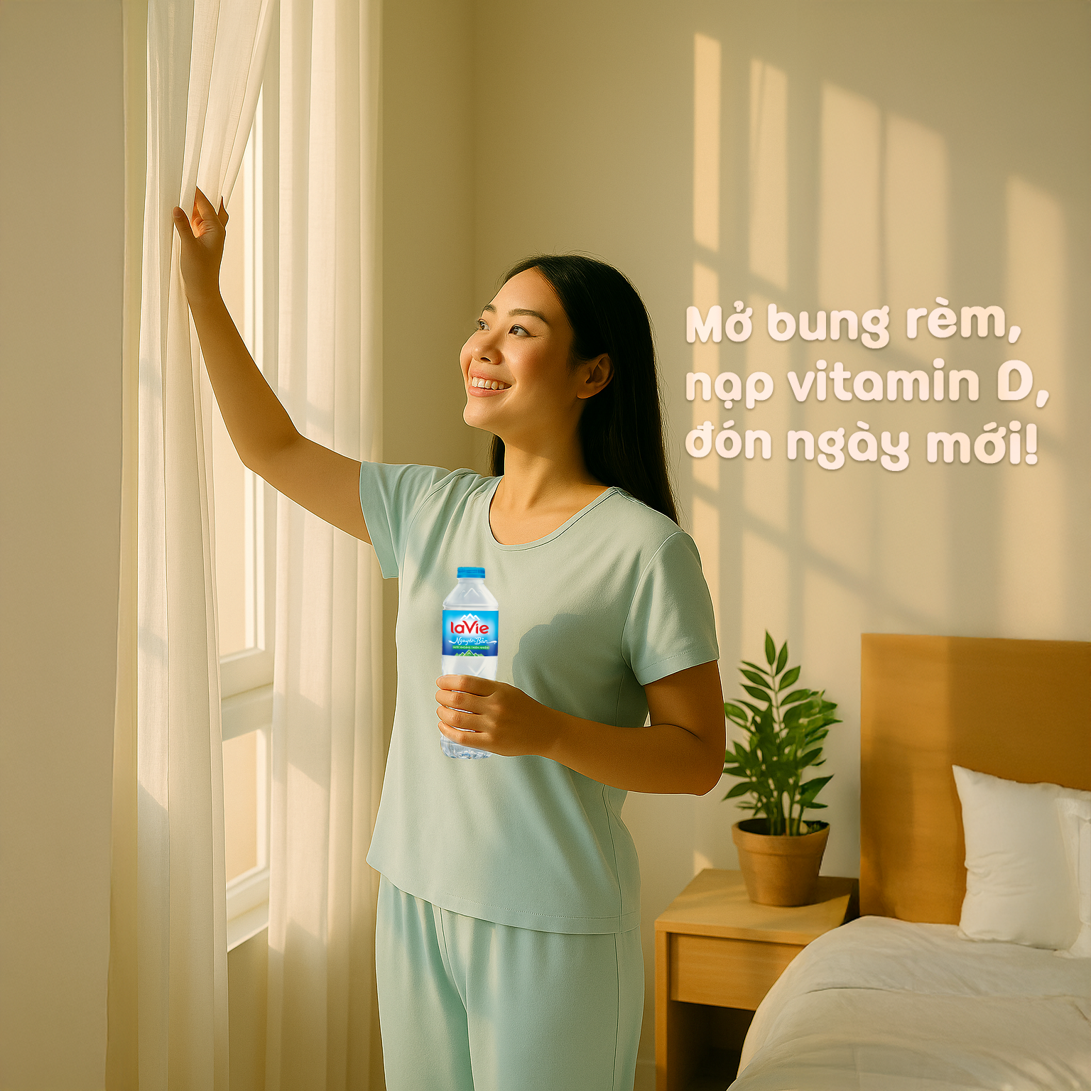  Mở bung rèm, nạp vitamin D, đón ngày mới!