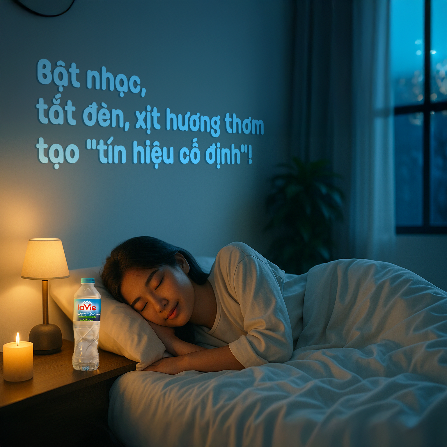 Bật nhạc, tắt đèn, xịt hương thơm - tạo 