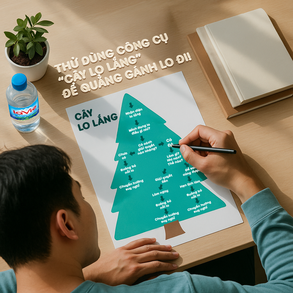 Thử dùng công cụ  “cây lo lắng” (worry tree) để quẳng gánh lo đi!