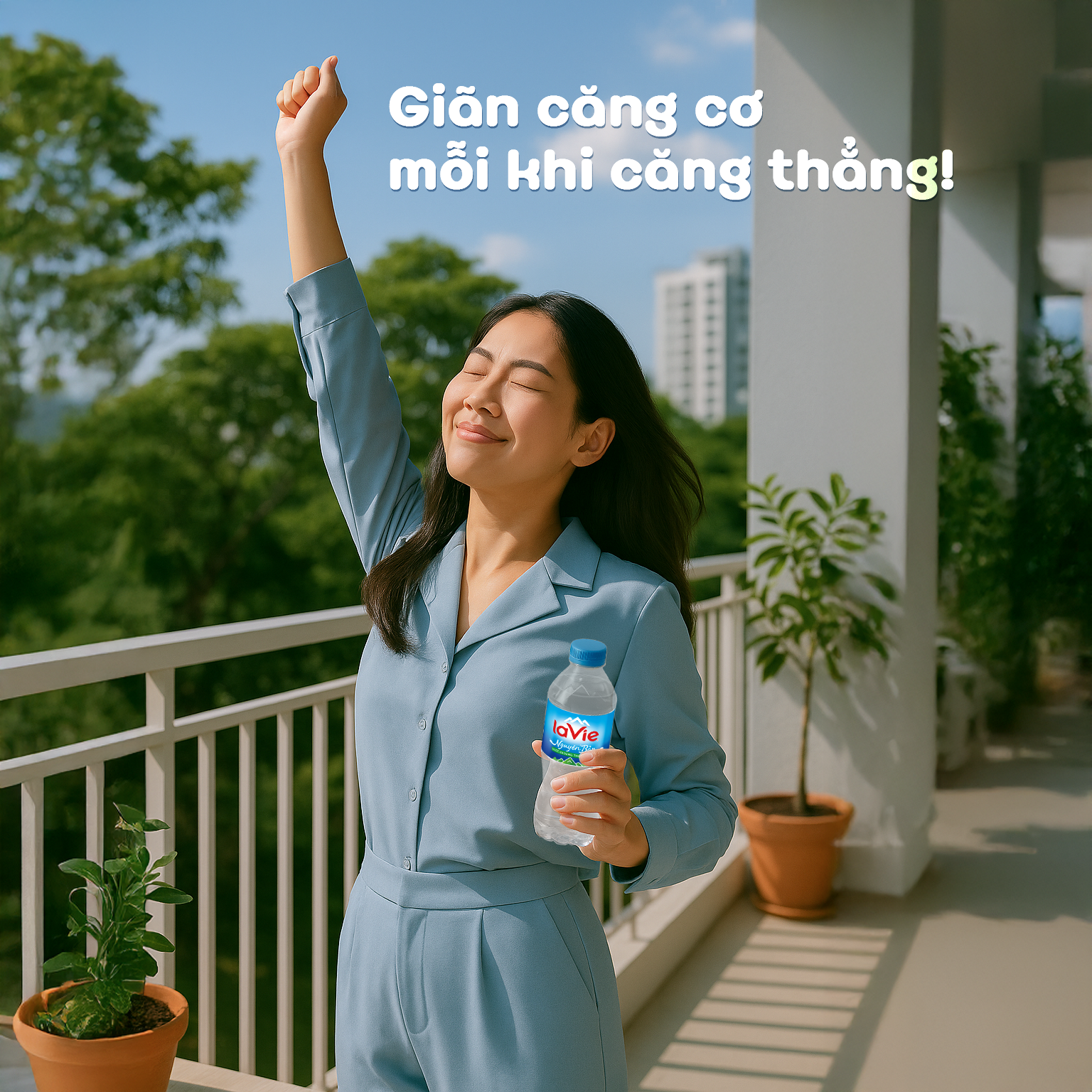 Giãn căng cơ mỗi khi căng thẳng!