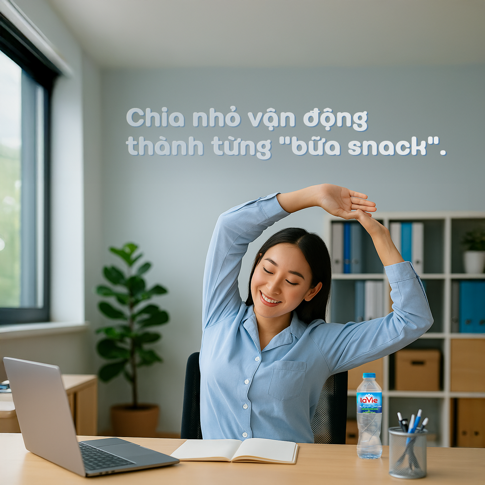 Chia nhỏ vận động thành từng 