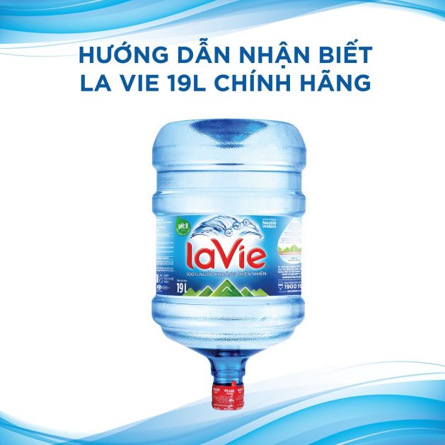Hướng dẫn nhận biết La Vie 19L chính hãng