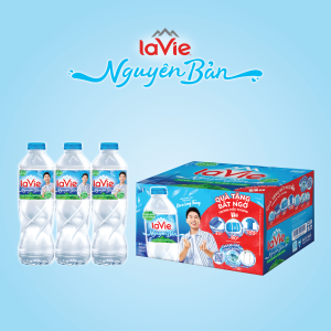 Nước LaVie 500ml (24 chai/thùng) - Khuyến Mãi miền Nam | La Vie