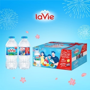 LA VIE NATURAL MINERAL WATER 350ml  (24 bottles/case) NORTH