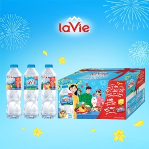 LA VIE NATURAL MINERAL WATER 500ml (24 bottles/case) - SOUTH PROMOTION