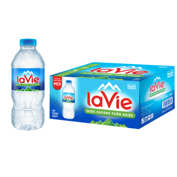 Nước khoáng thiên nhiên LaVie 350ml (24 chai/thùng)