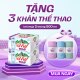 Combo 2 Thùng La Vie+ Kiềm có khoáng thiên Nhiên 500ml TẶNG 1 BỘ 3 KHĂN THỂ THAO