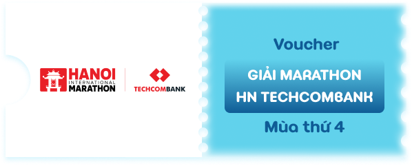 Voucher Giải Marathon Quốc tế HN Techcombank Mùa thứ 4