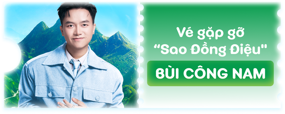 Vé Gặp  Sao Đồng Điệu Bùi Công Nam
