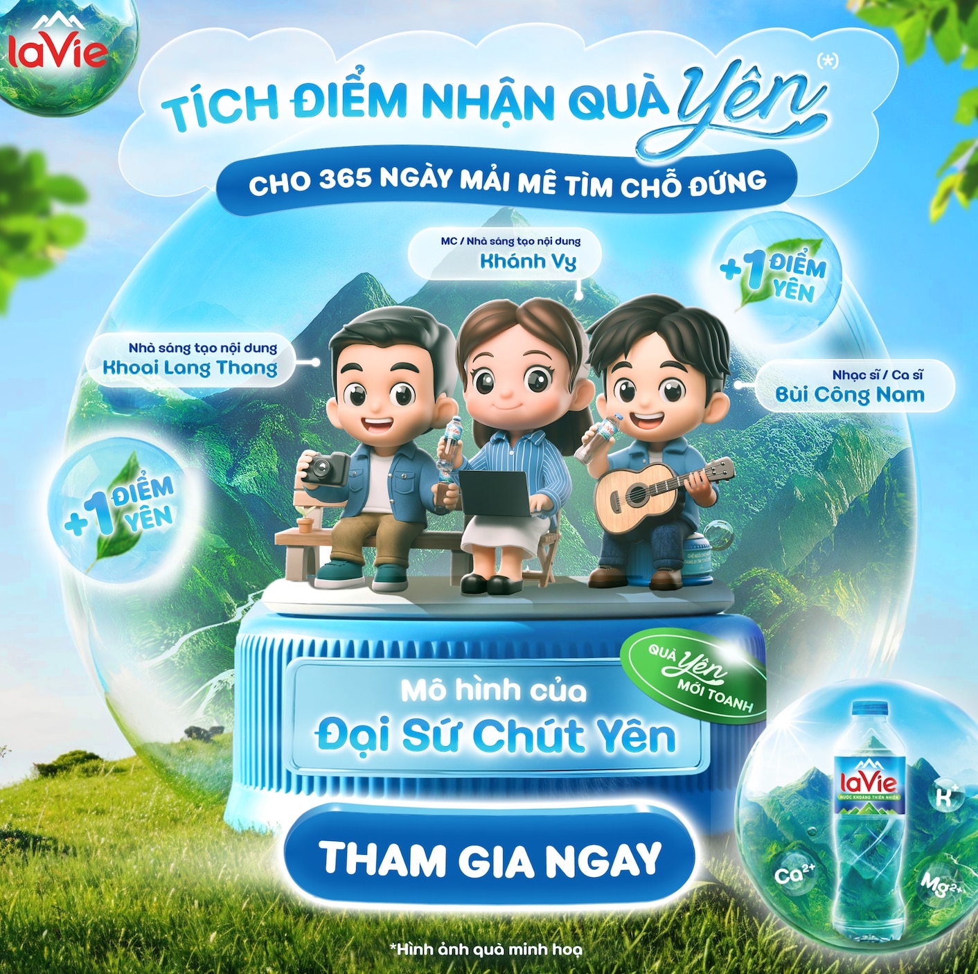 Quà Yên La Vie dành tặng những người trẻ đang mải mê tìm chỗ đứng, sống trọn đam mê 365 ngày