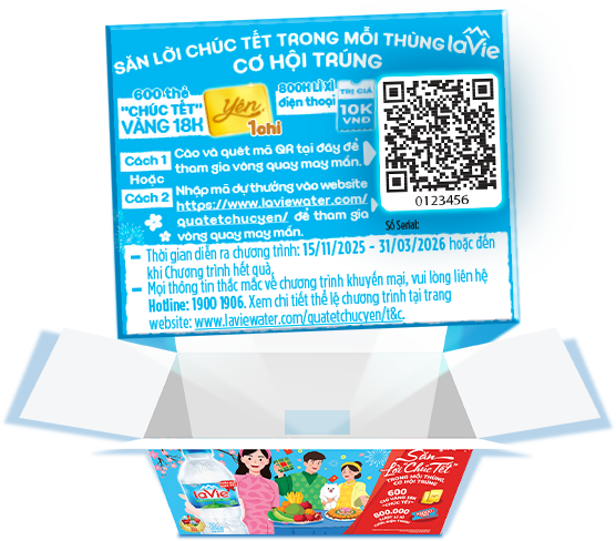 Hướng dẫn lấy mã tại sticker trong thùng